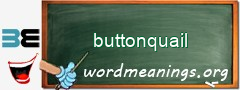 WordMeaning blackboard for buttonquail